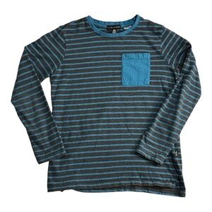 Silver Jeans Co Long Sleeve Striped Shirt Size M